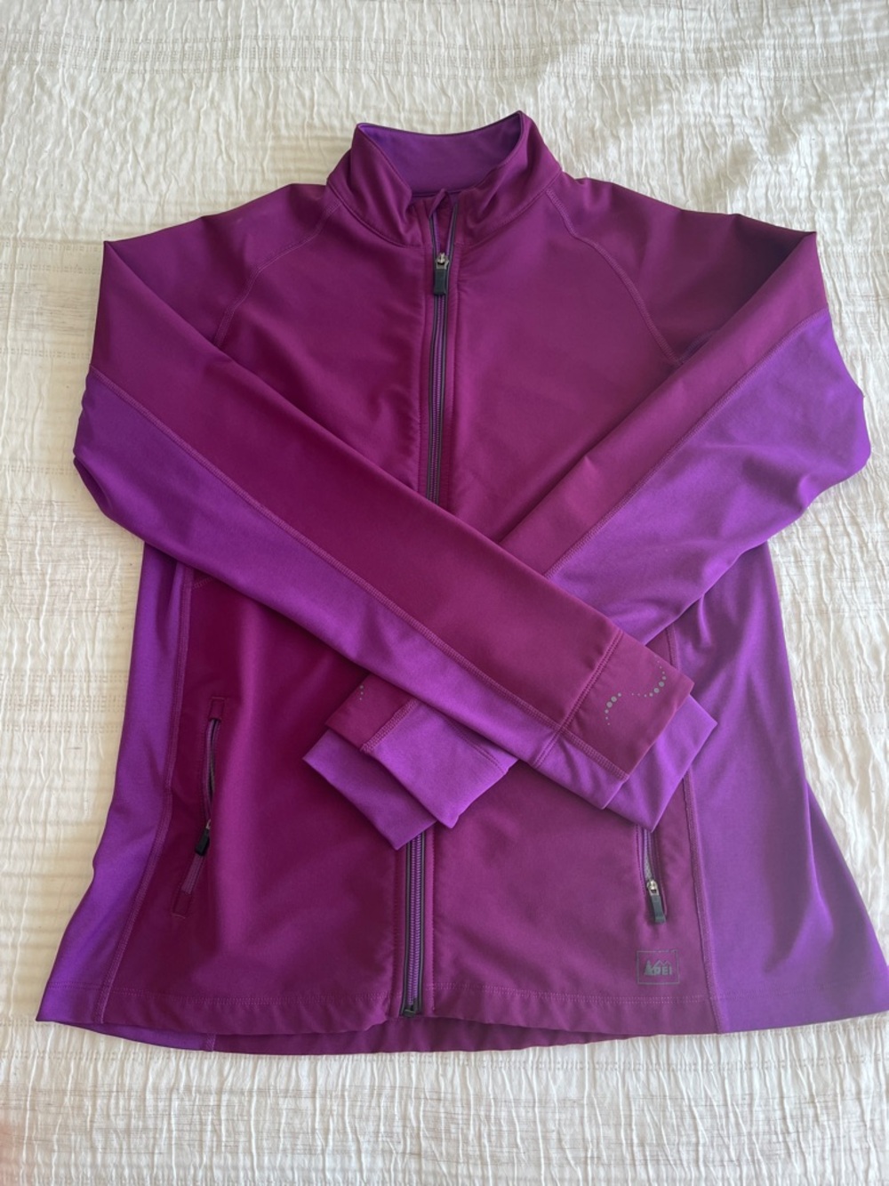 REI Women's Magenta Zip-Front Utility Jacket